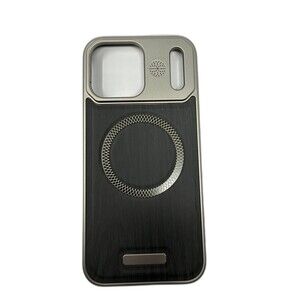 Wooden Texture iPhone 17/18 Pro Phone Case - Black